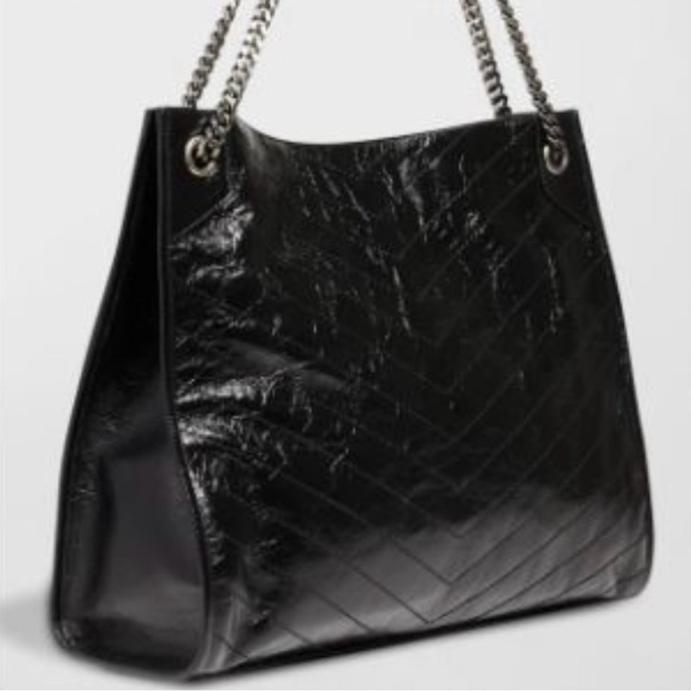 Yves Saint Laurent Black Tote Bag - Picture 4 of 15